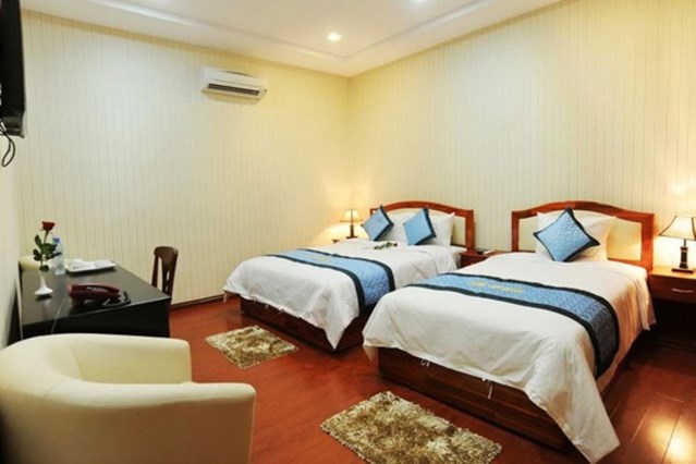 Phòng Deluxe Twin City view